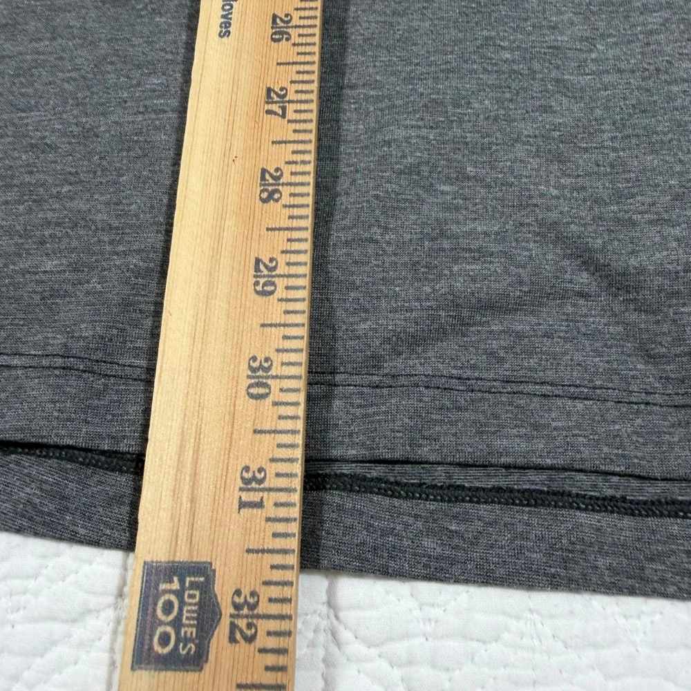 Lululemon‎ Evolution Polo Mens Short Sleeve Shirt XL Heathered Gray GUC